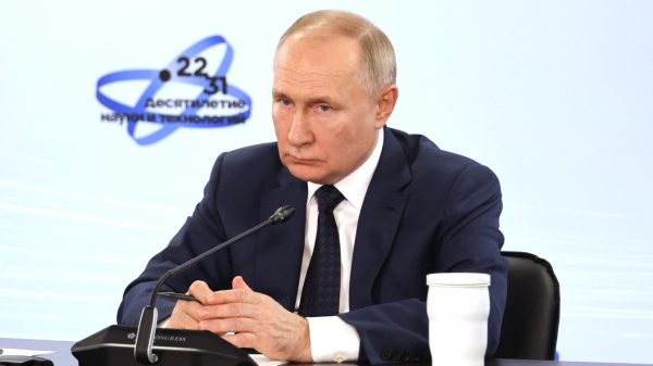 Putin at November 2023 Science Fair Russian Government Photo
