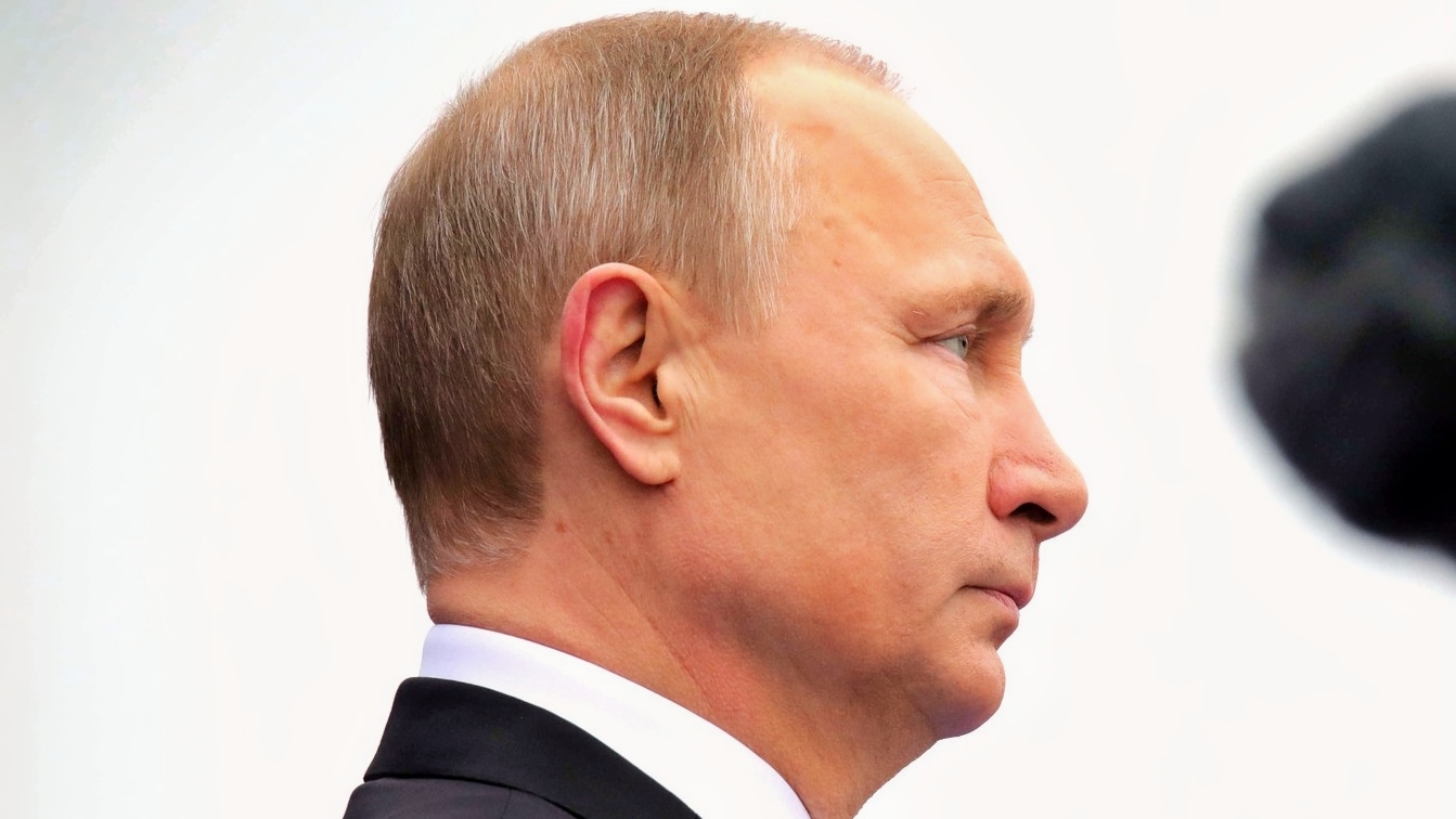 Putin in Red Square in 2017 Creative Commons Image