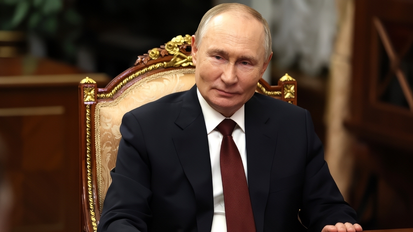 Putin in a Meeting