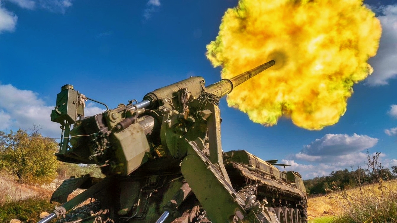 Ukraine Artillery Strike