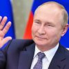 Vladimir Putin Back in June 2022 Russian Federation Photo.