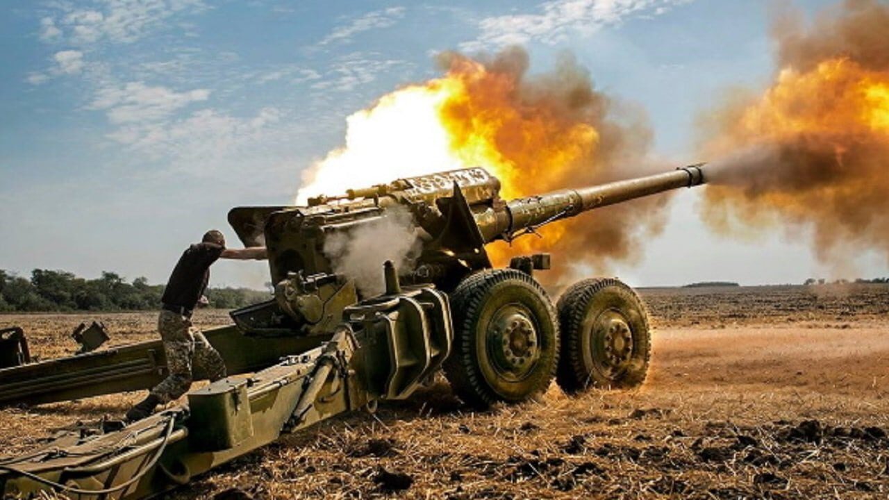 Artillery from Ukraine War Creative Commons Image