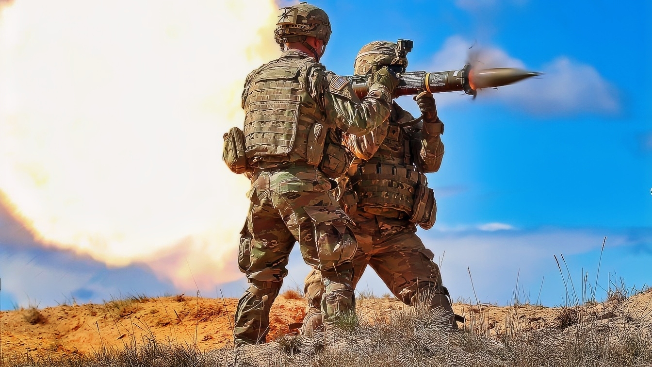 Carl Gustaf Rocket Like Used in Ukraine Creative Commons Image