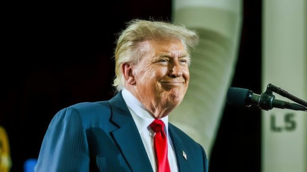 President Donald J. Trump delivers remarks at the General Motors Proving Ground in Milford, Michigan, Monday, July 27, 2026. (Official White House Photo by Daniel Torok)