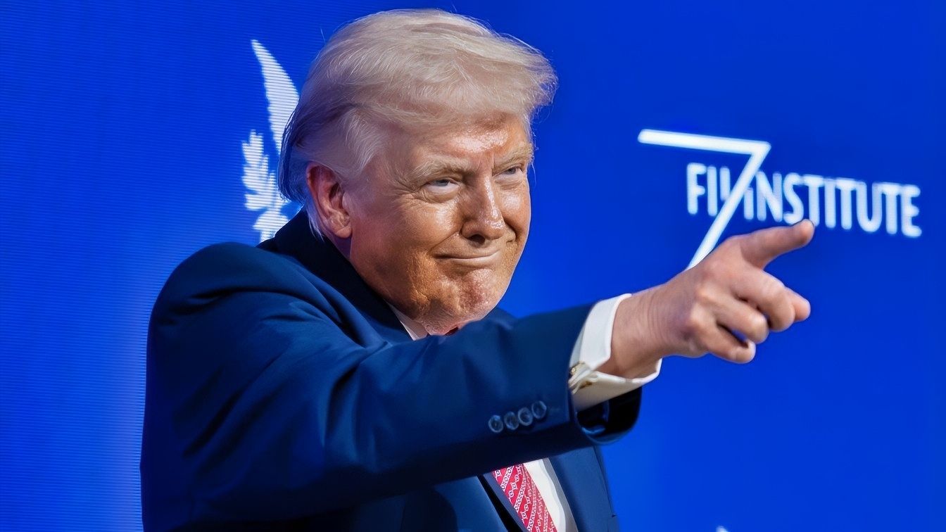 President Donald J. Trump delivers remarks at the F11 PRIORITY Summit at the Faena Forum in Miami, Florida on Friday, March 27, 2026.(Official White House Photo by Molly Riley)