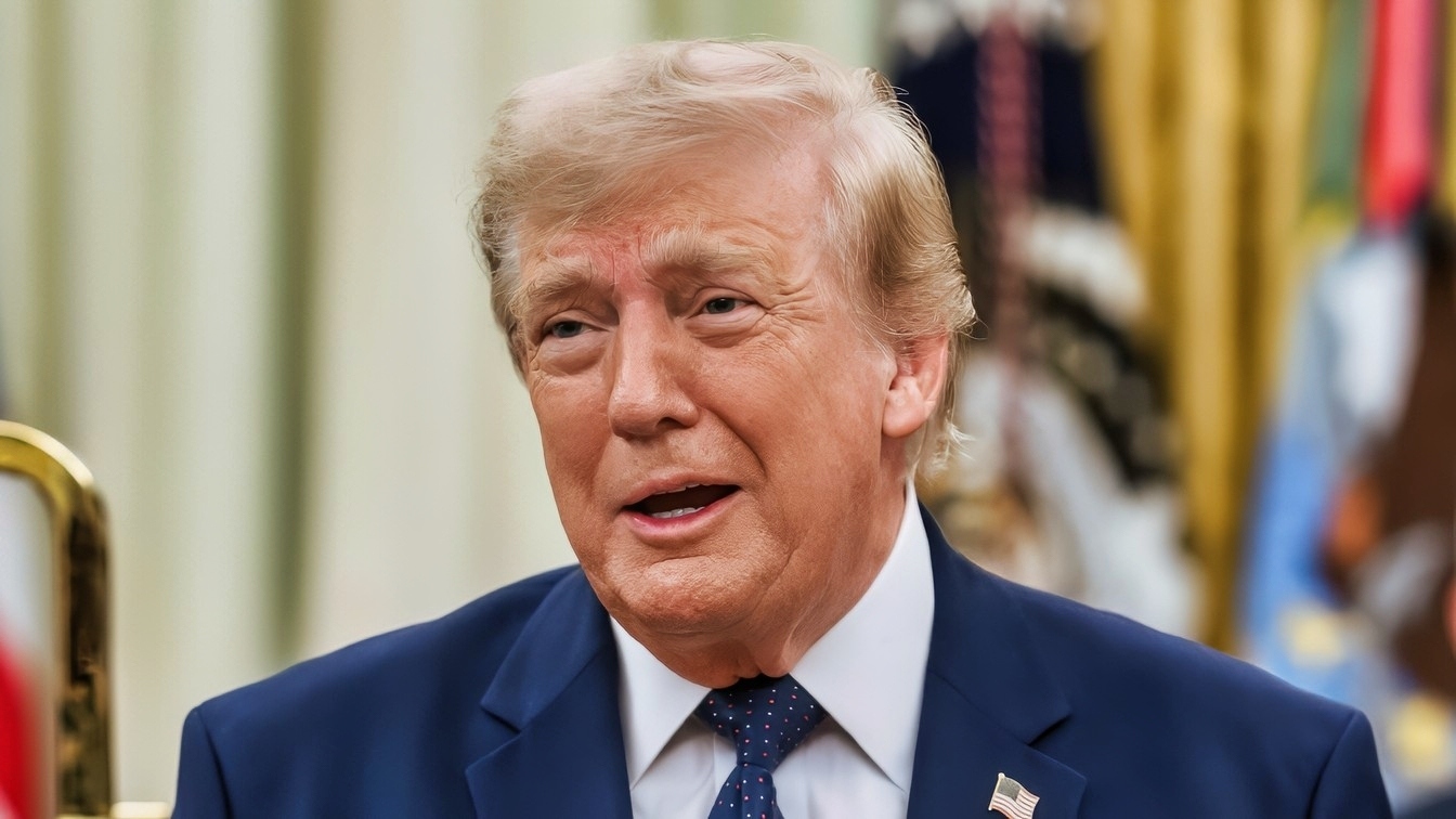 President Donald J. Trump rings the opening bell for the New York Stock Exchange and the Nasdaq during an event to launch Trump Accounts, Monday, July 6, 2026, in the Oval Office. (Official White House Photo by Joyce N. Boghosian)