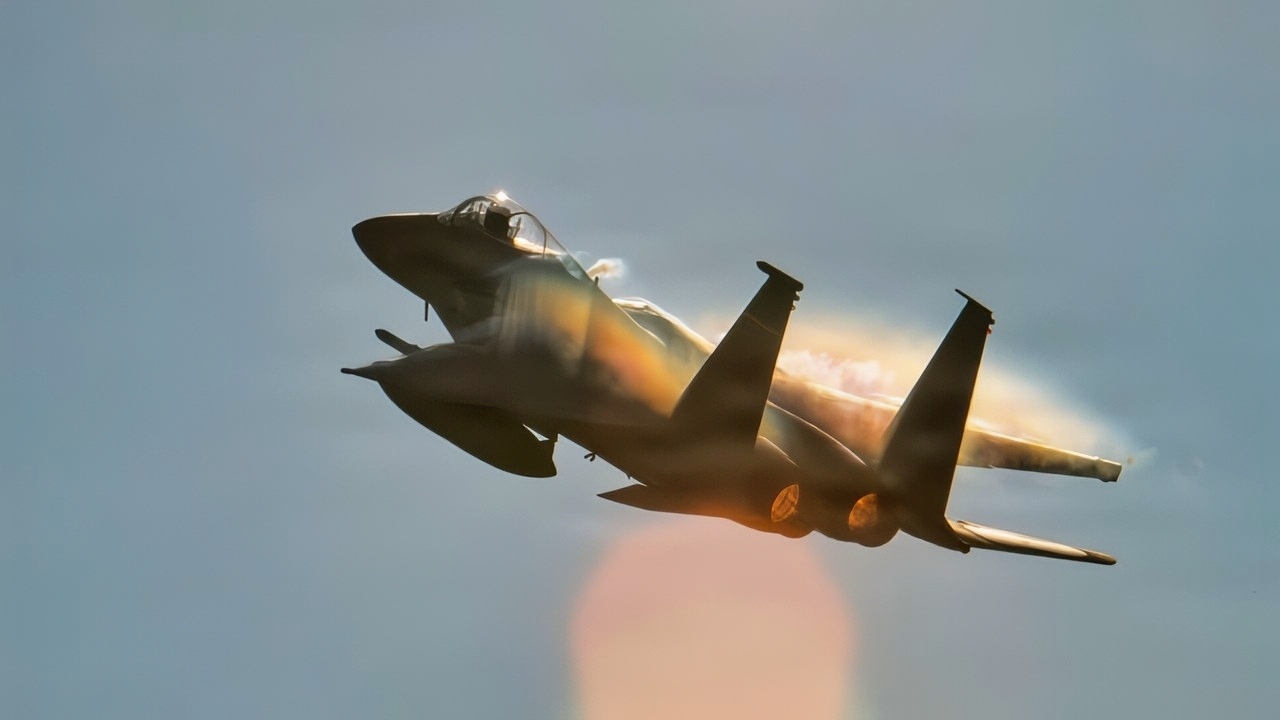 A U.S. Air National Guard F-15 Eagle from the 159th Fighter Wing, Louisiana Air National Guard, takes off during exercise Sentry Aloha 26-1 at Joint Base Pearl Harbor-Hickam, Hawaii, Jan. 27, 2026. The training demonstrates the 154th Wing’s capability to lead large-force employment exercises, reinforcing the Guard's position as a vital component of the nation's operational force. (U.S. Air National Guard photo by Senior Master Sgt. Mysti Bicoy)