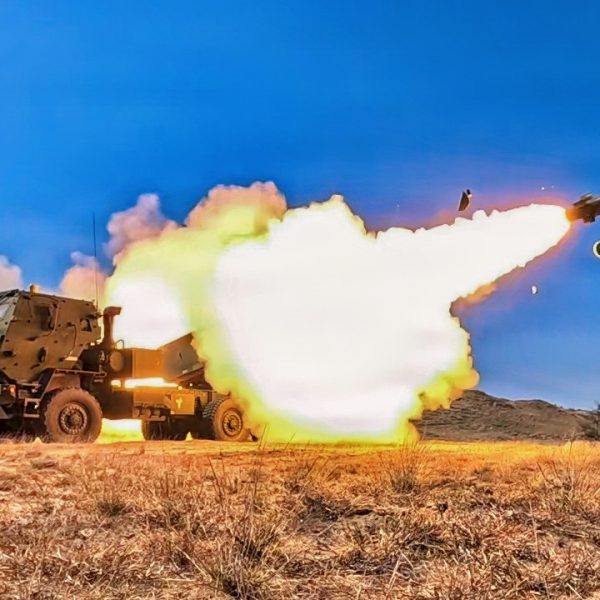 U.S. Soldiers assigned to 2-11 Long Range Fires Battalion, 25th Infantry Division Artillery, fire a High Mobility Artillery Rocket System during a counter-landing live-fire exercise as part of Exercise Balikatan 2026 at La Paz Sand Dunes, Laoag City, Philippines, May 4, 2026. Balikatan is a longstanding annual exercise between the Armed Forces of the Philippines and U.S. military that represents the strength of our alliance, improves our capable combined force, and demonstrates our commitment to regional peace and prosperity. (U.S. Army photo by Sgt. Duke Edwards)