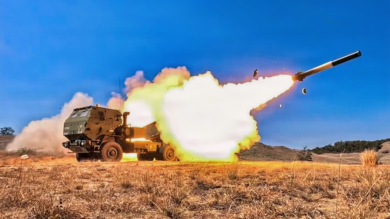 U.S. Soldiers assigned to 2-11 Long Range Fires Battalion, 25th Infantry Division Artillery, fire a High Mobility Artillery Rocket System during a counter-landing live-fire exercise as part of Exercise Balikatan 2026 at La Paz Sand Dunes, Laoag City, Philippines, May 4, 2026. Balikatan is a longstanding annual exercise between the Armed Forces of the Philippines and U.S. military that represents the strength of our alliance, improves our capable combined force, and demonstrates our commitment to regional peace and prosperity. (U.S. Army photo by Sgt. Duke Edwards)