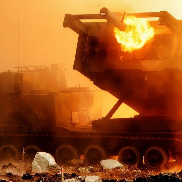 MLRS Firing Creative Commons Image