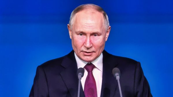 Putin At a Conference Creative Commons Photo