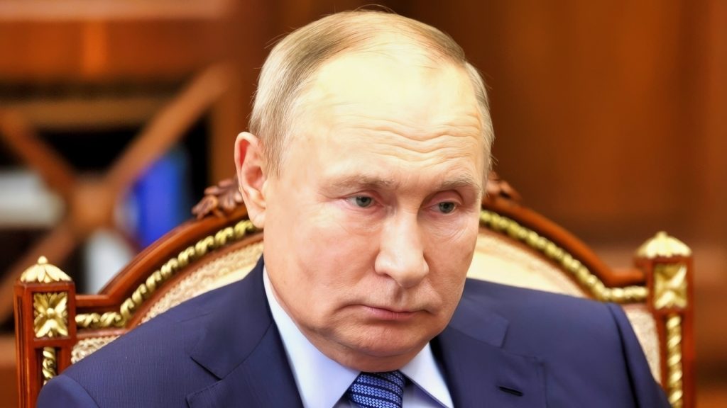 Putin In a Meeting Creative Commons Photo