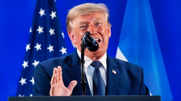 President Donald J. Trump delivers remarks at a FIFA reception at Trump Tower in New York City, Friday, July 17, 2026, ahead of the World Cup Final on Sunday. (Official White House Photo by Daniel Torok)