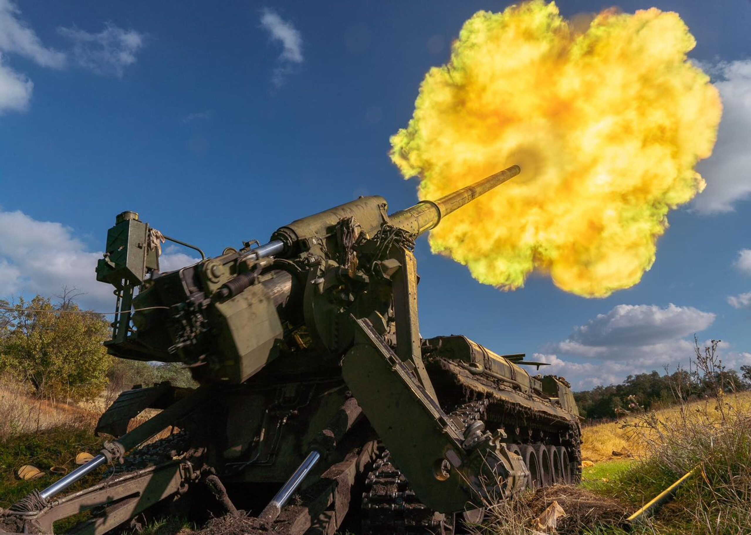 Ukraine Artillery Strike