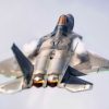 U.S. Air Force Maj. Paul Lopez, F-22 Demo Team commander, performs an aerial demonstration during the Thunder over Georgia Air Show at Robins Air Force Base, Sept. 28, 2019. Founded in 2007, the F-22 Raptor Demo Team showcases the unique capabilities of the world's premier 5th-generation fighter aircraft. (U.S. Air Force photo by 2nd Lt. Sam Eckholm)