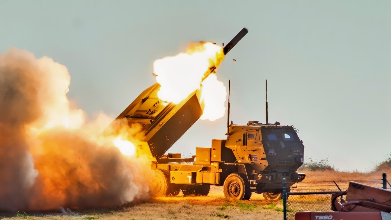 KEKAHA, Hawaii — U.S. Army 3rd Multi-Domain Task Force fires the High Mobility Artillery Rocket System (HIMARS), which can fire traditional rocket artillery rounds or long-range missiles with various payloads, on Pacific Missile Range Facility, Barking Sands, during Exercise Rim of the Pacific (RIMPAC) 2024, July 11. Twenty-nine nations, 40 surface ships, three submarines, 14 national land forces, more than 150 aircraft and 25,000 personnel are participating in RIMPAC in and around the Hawaiian Islands, June 27 to Aug. 1. The world' s largest international maritime exercise, RIMPAC provides a unique training opportunity while fostering and sustaining cooperative relationships among participants critical to ensuring the safety of sea lanes and security on the world' s oceans. RIMPAC 2024 is the 29th exercise in the series that began in 1971. (Japanese Ground Self Defense Force Courtesy Photo)