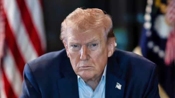 President Donald J. Trump oversees Operation Epic Fury at Mar-a-Lago, Palm Beach, FL, March 1, 2026. (White House photo by Daniel Torok)