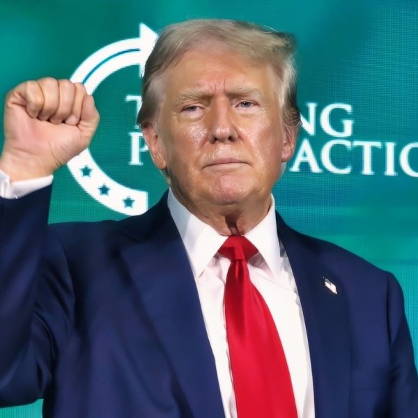 Trump at Turning Point Creative Commons Image