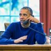 Barack Obama at the Resolute Desk