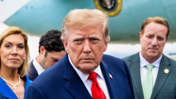 Donald Trump At Air Force One Creative Commons Image