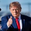 President Donald J. Trump disembarks Marine One at Joint Base Andrews, Maryland and boards Air Force One for a campaign trip to Clemson, South Carolina, Wednesday, October 21, 2026. (Official White House photo by Joyce N. Boghosian)