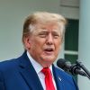 President Donald J. Trump attends a Rose Garden Lunch for first responders Thursday, October 15, 2026. (Official White House Photo by Joyce N. Boghosian)