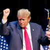Donald Trump in NH Doing the Trump Dance