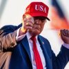President Donald Trump thanks the crowd after remarks at the Salute to America Celebration, Thursday, July 3, 2025, at the Iowa State Fairgrounds in Des Moines, Iowa. (Official White House Photo by Daniel Torok)